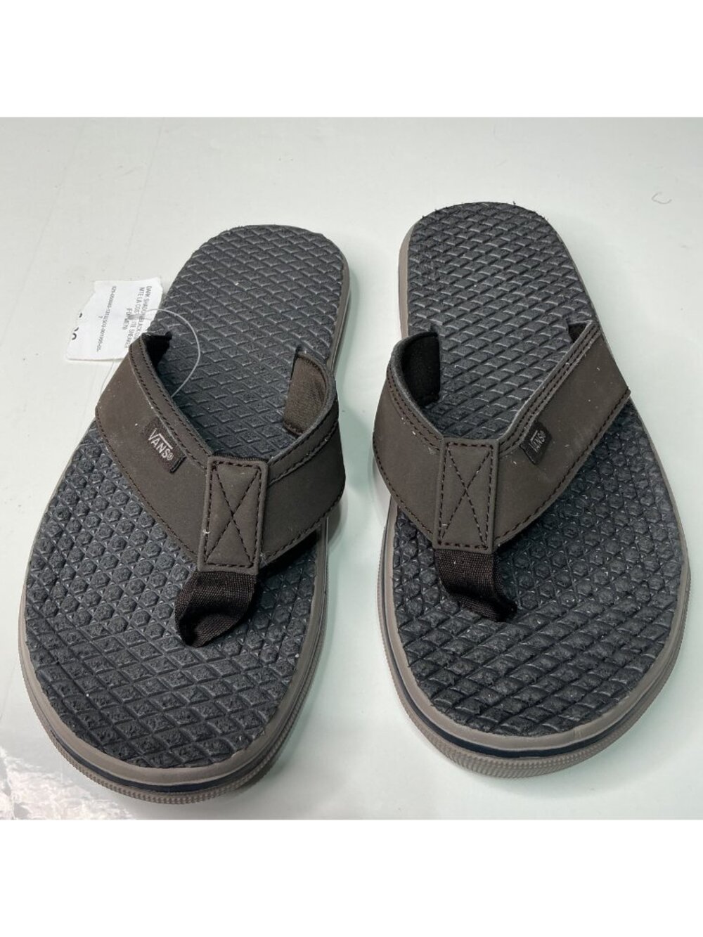 Vans MTE La Costa Lite Men's Size 7 Flip-Flops Dark Shadow/Black Coffee